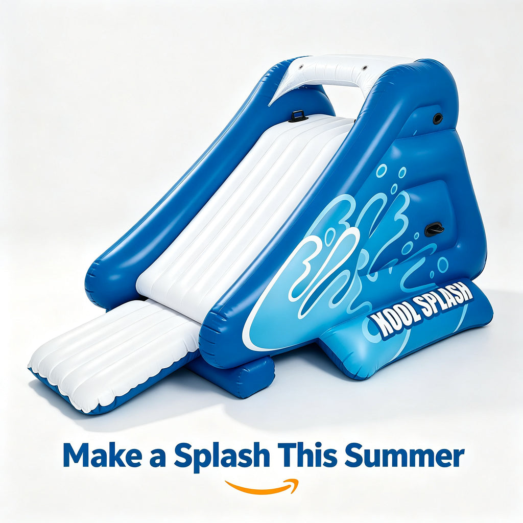 Outdoor Inflatable Play Center Water Slide Swimming Pool