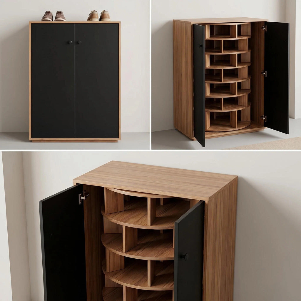 Rotating  Shoe Storage Cabinet