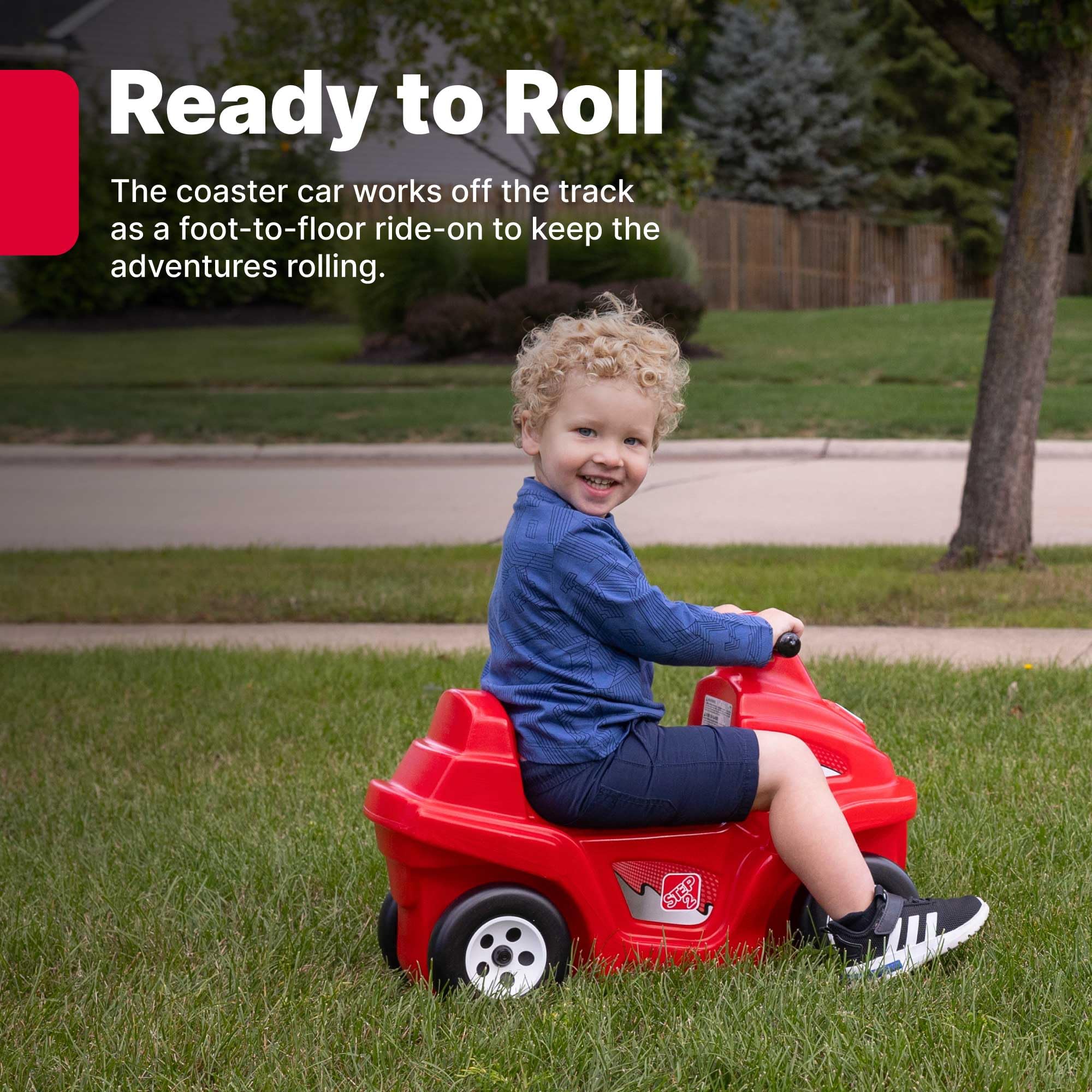 Toddler Roller Coaster Push Ride On Toy