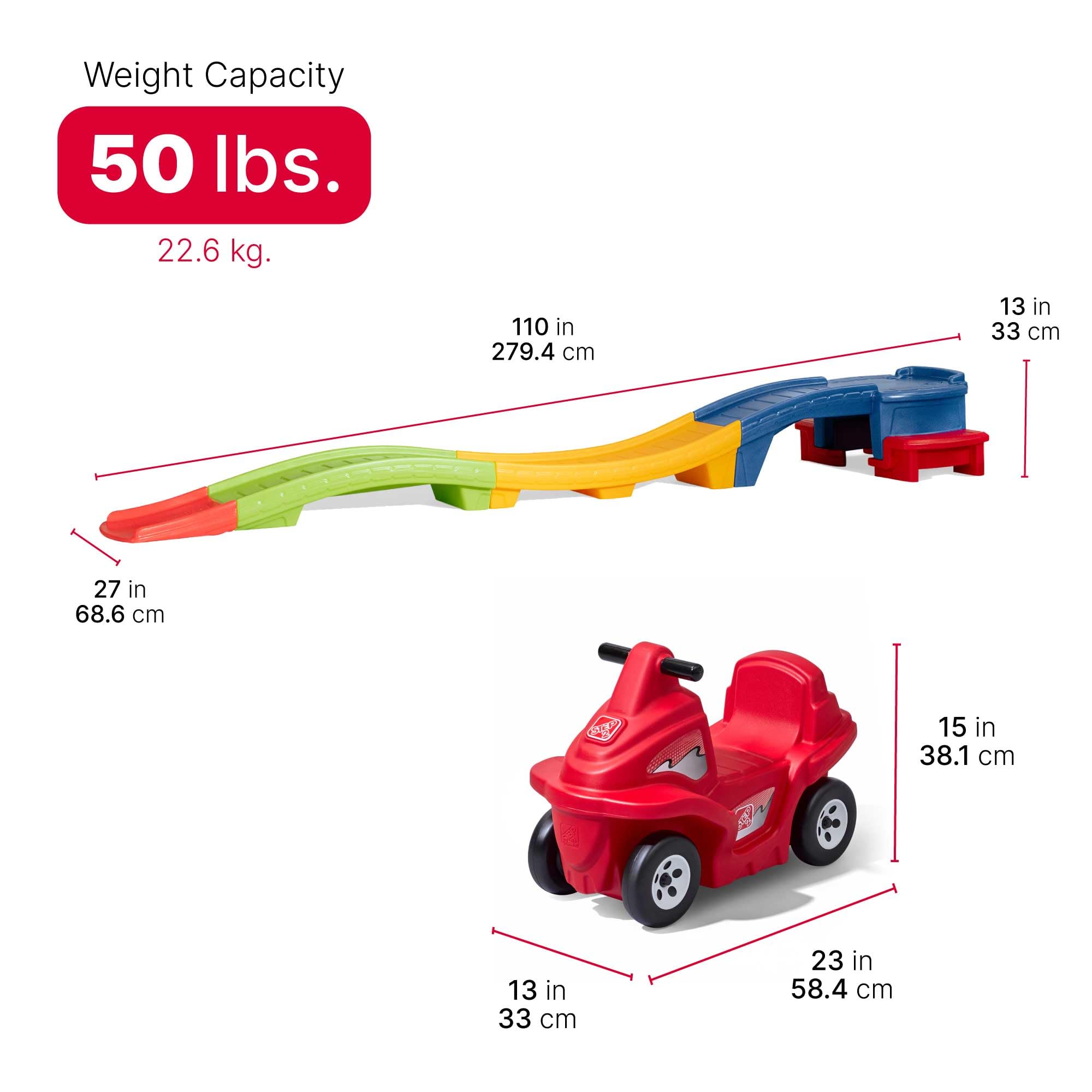 Toddler Roller Coaster Push Ride On Toy