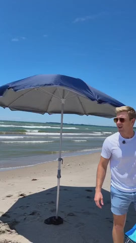 ShadeSock - Wind-Inflating, Silent Beach Shade